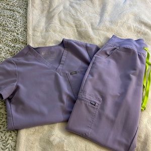 Lavender Dew Figs Scrubs